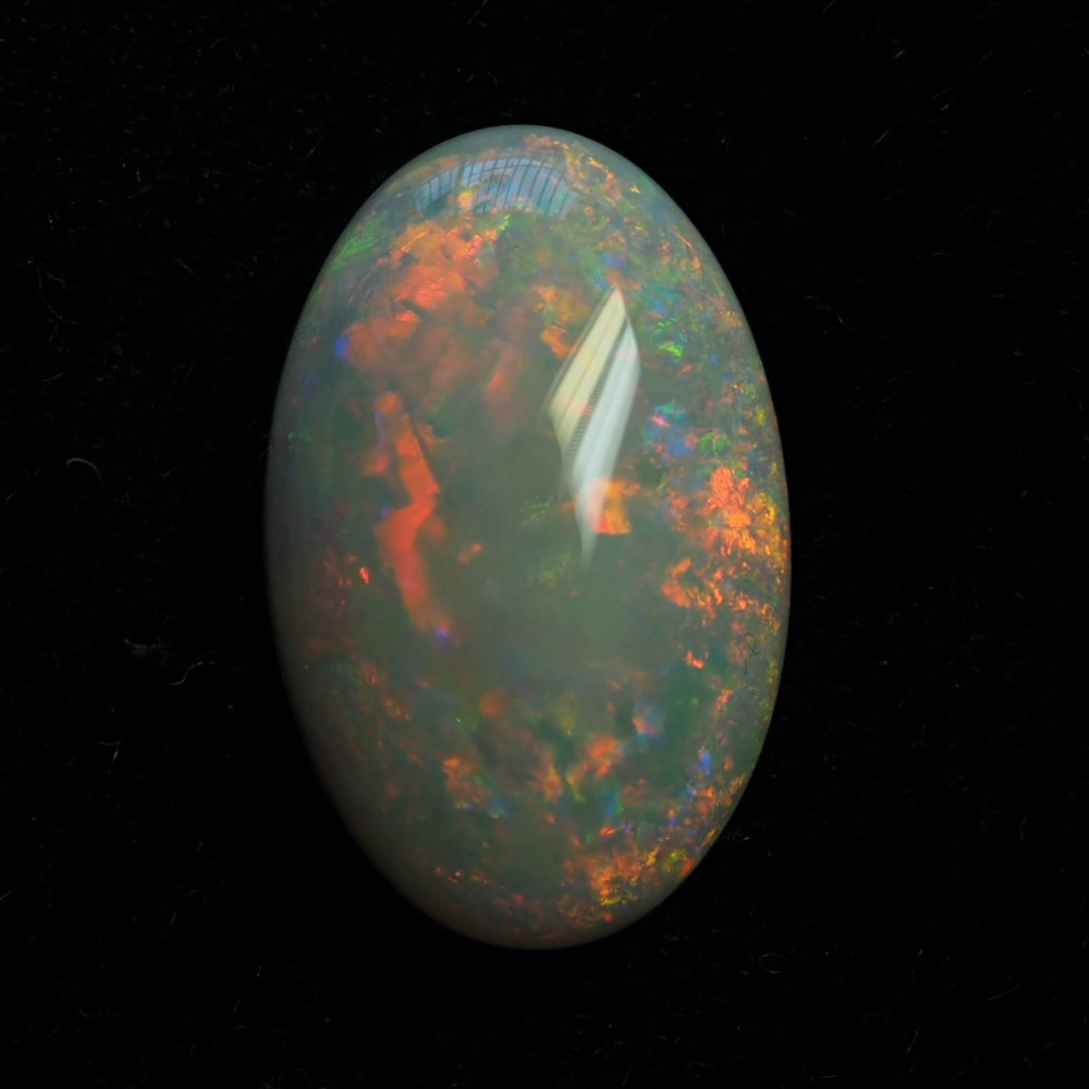 产自库伯佩迪的5.95克拉 N8浅色 天然整体欧泊｜库存号230565，曼纽澳宝 Christianos Opals