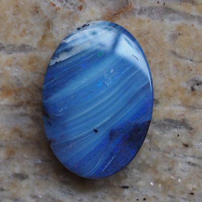 產自昆士蘭的10.49克拉 礫背澳寶｜存貨編號230683，曼紐澳寶 Christianos Opals