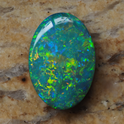 18.87ct BOULDER OPAL from QUEENSLAND — Stock #230721, Christianos Opals