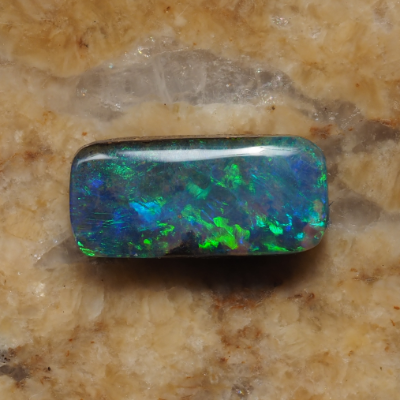 1.65ct BOULDER OPAL from QUEENSLAND — Stock #252436, Christianos Opals