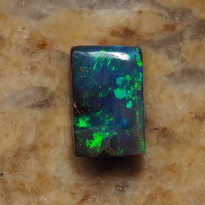 1.15ct BOULDER OPAL from QUEENSLAND — Stock #252437, Christianos Opals