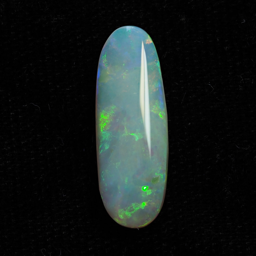 4.33ct N7-LIGHT SOLID OPAL from COOBER PEDY — Stock #252573, Christianos Opals
