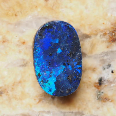 4.08ct BOULDER OPAL from QUEENSLAND — Stock #252576, Christianos Opals