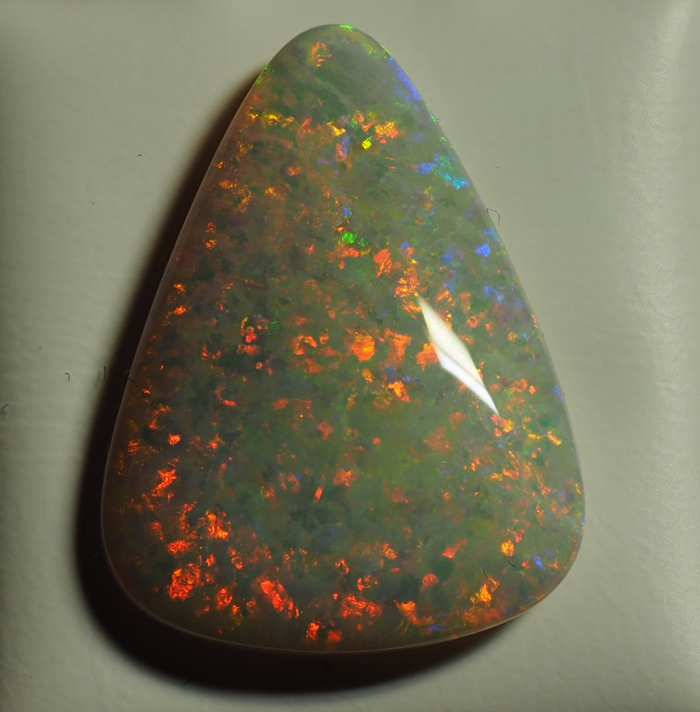 15.06ct N7-LIGHT SOLID OPAL from COOBER PEDY — Stock #252948, Christianos Opals