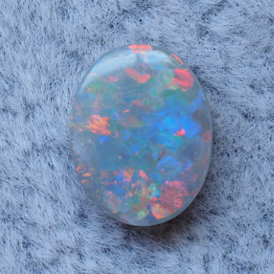 0.96ct N6-DARK SOLID OPAL from LIGHTNING RIDGE — Stock #253004, Christianos Opals