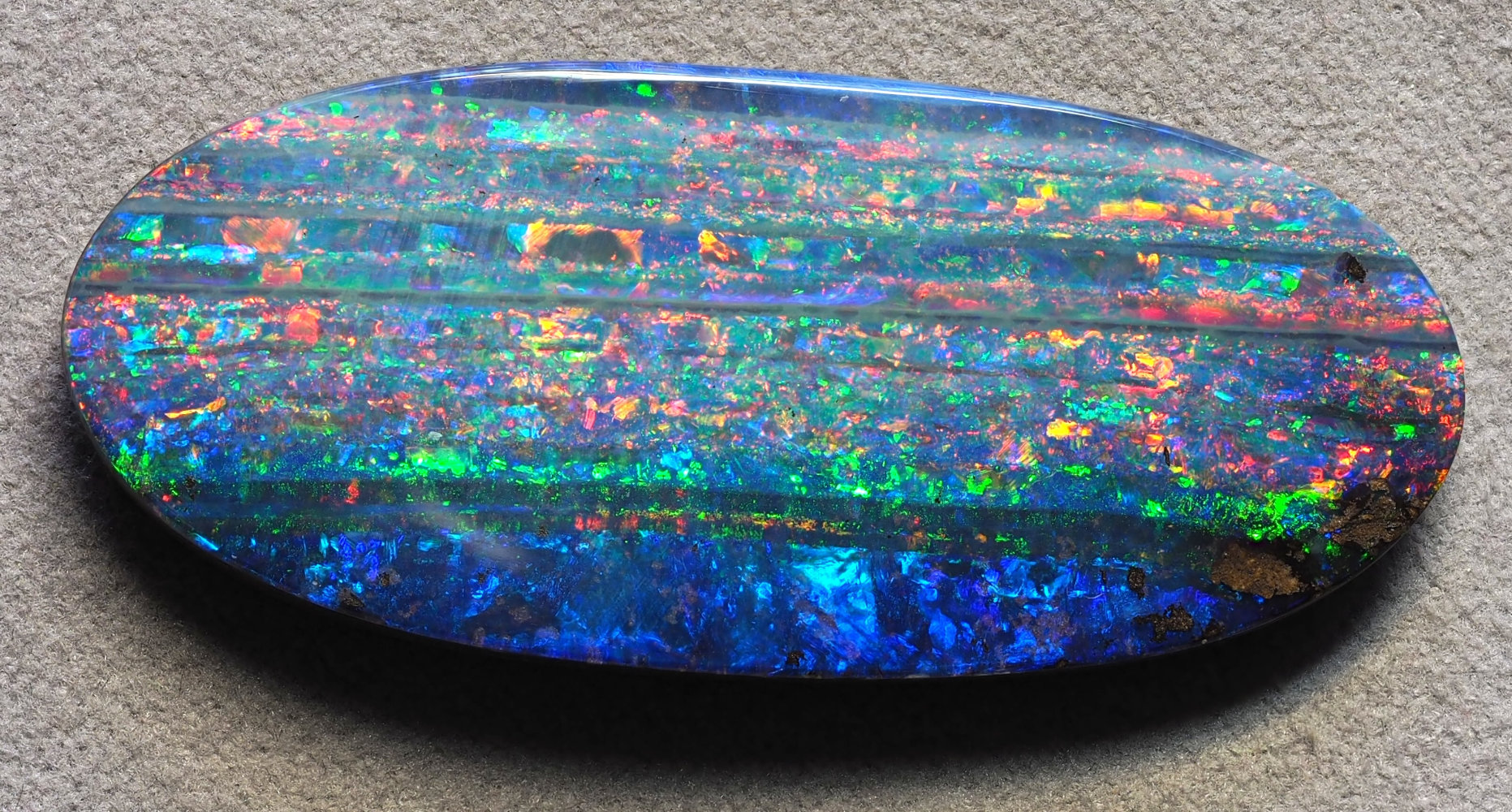 59.64ct BOULDER OPAL from QUEENSLAND — Stock #288115, Christianos Opals