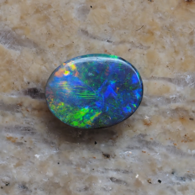 產自昆士蘭的1.72克拉 礫背歐泊｜庫存編號288135，曼紐澳寶 Christianos Opals
