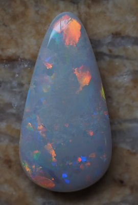 8.60ct N7-LIGHT SOLID OPAL from COOBER PEDY — Stock #288169, Christianos Opals